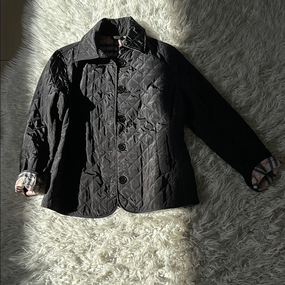 Black Quilted Women's Jacket